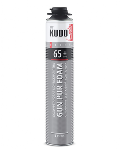 Пена монтажная  KUDO PROFF 65+ проф. летняя 1000 мл
