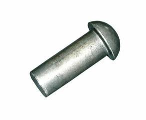 Заклепки под молоток полукруглая голова 2,5*8 (ГОСТ 10299-80)